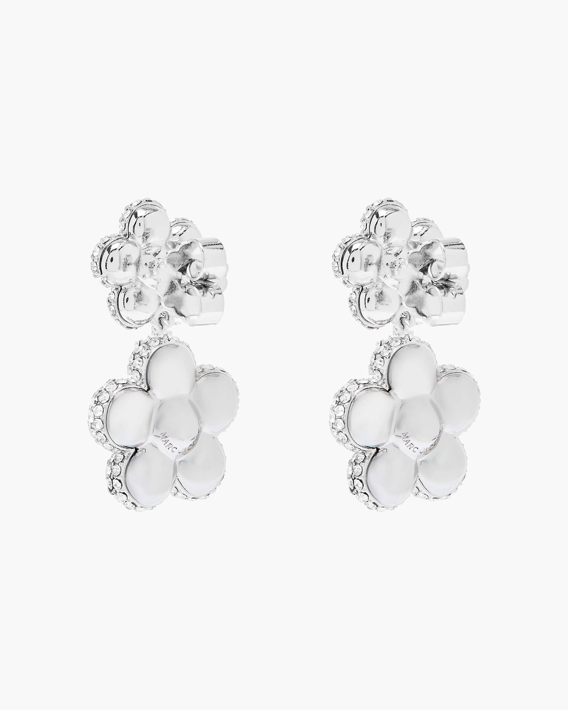 Marc Jacobs Marc Jacobs The Daisy Balloon Drop Earrings Silver/Crystal Silver/crystal