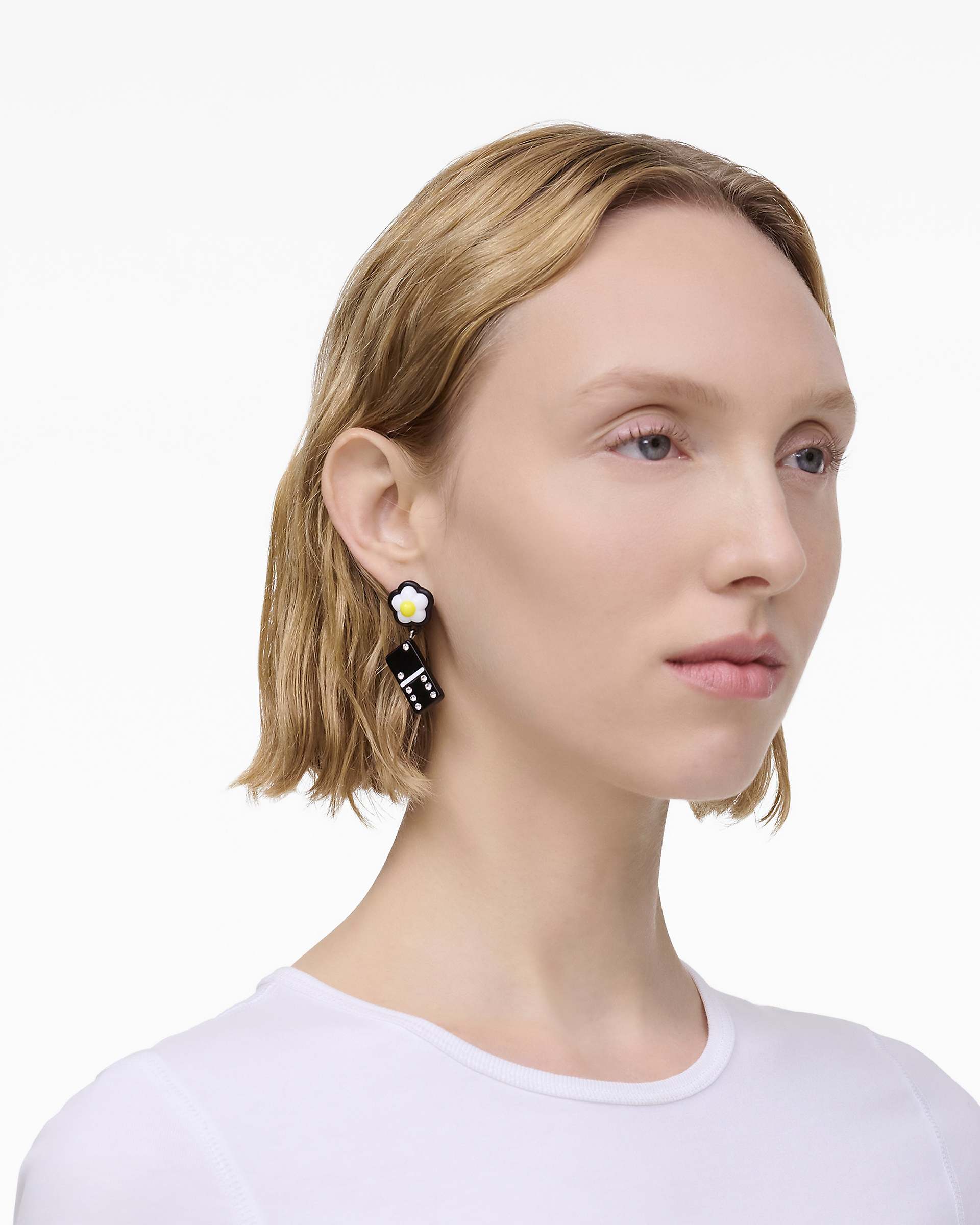 Marc Jacobs Marc Jacobs The Sticker Charm Earrings Silver Multi Silver Multi