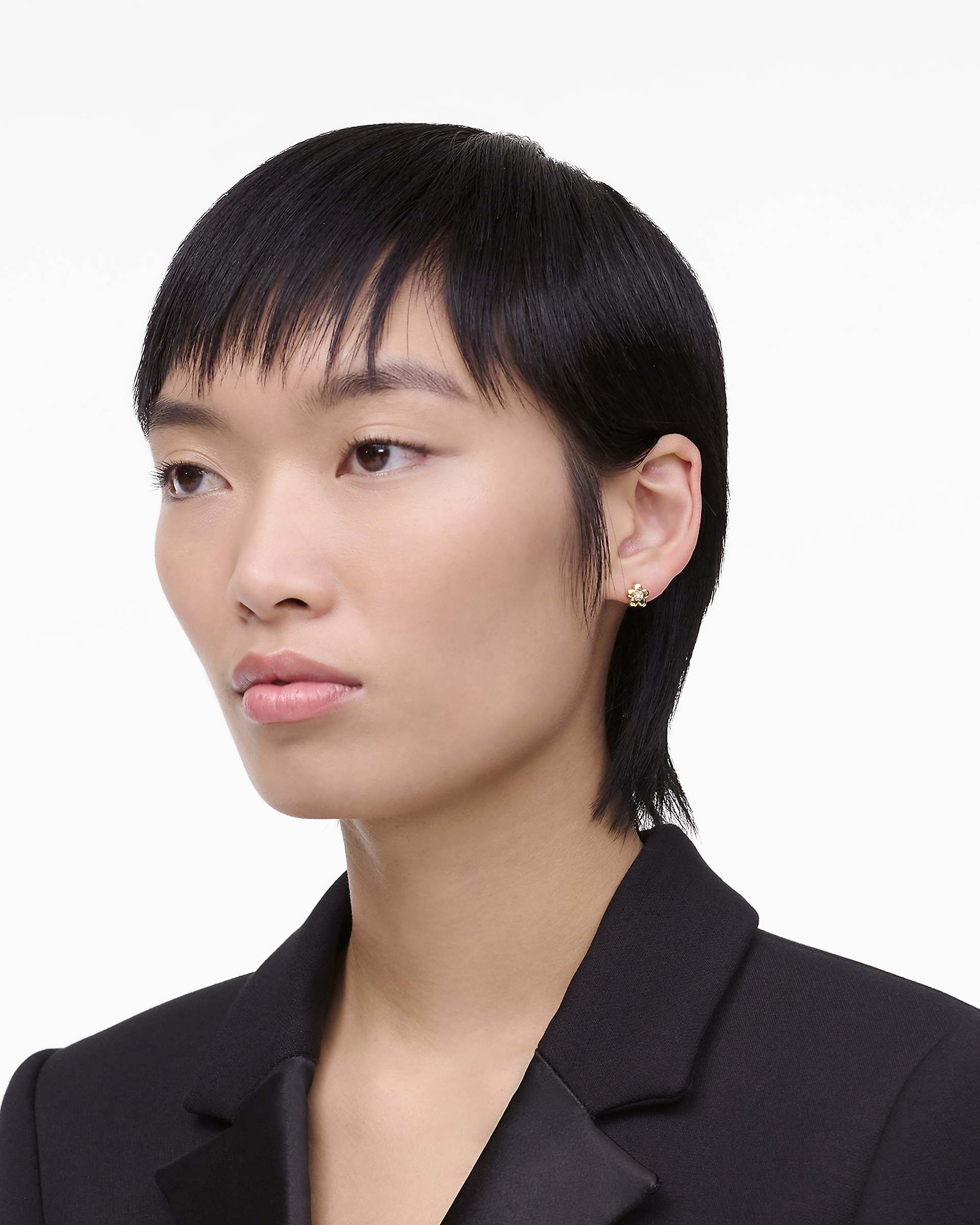 Marc Jacobs Marc Jacobs The Daisy Earrings Gold/Crystal Gold/crystal