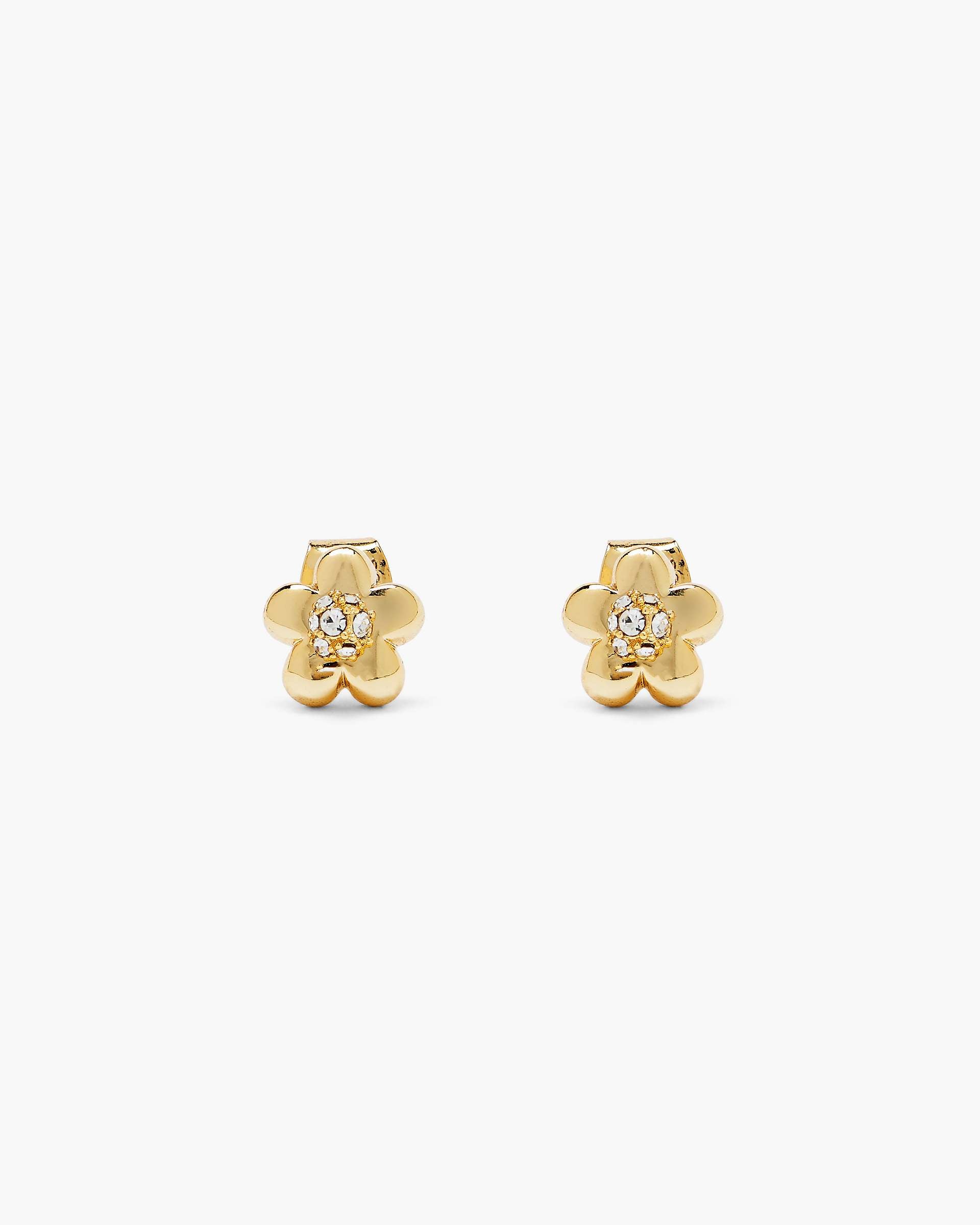 Marc Jacobs Marc Jacobs The Daisy Earrings Gold/Crystal Gold/crystal