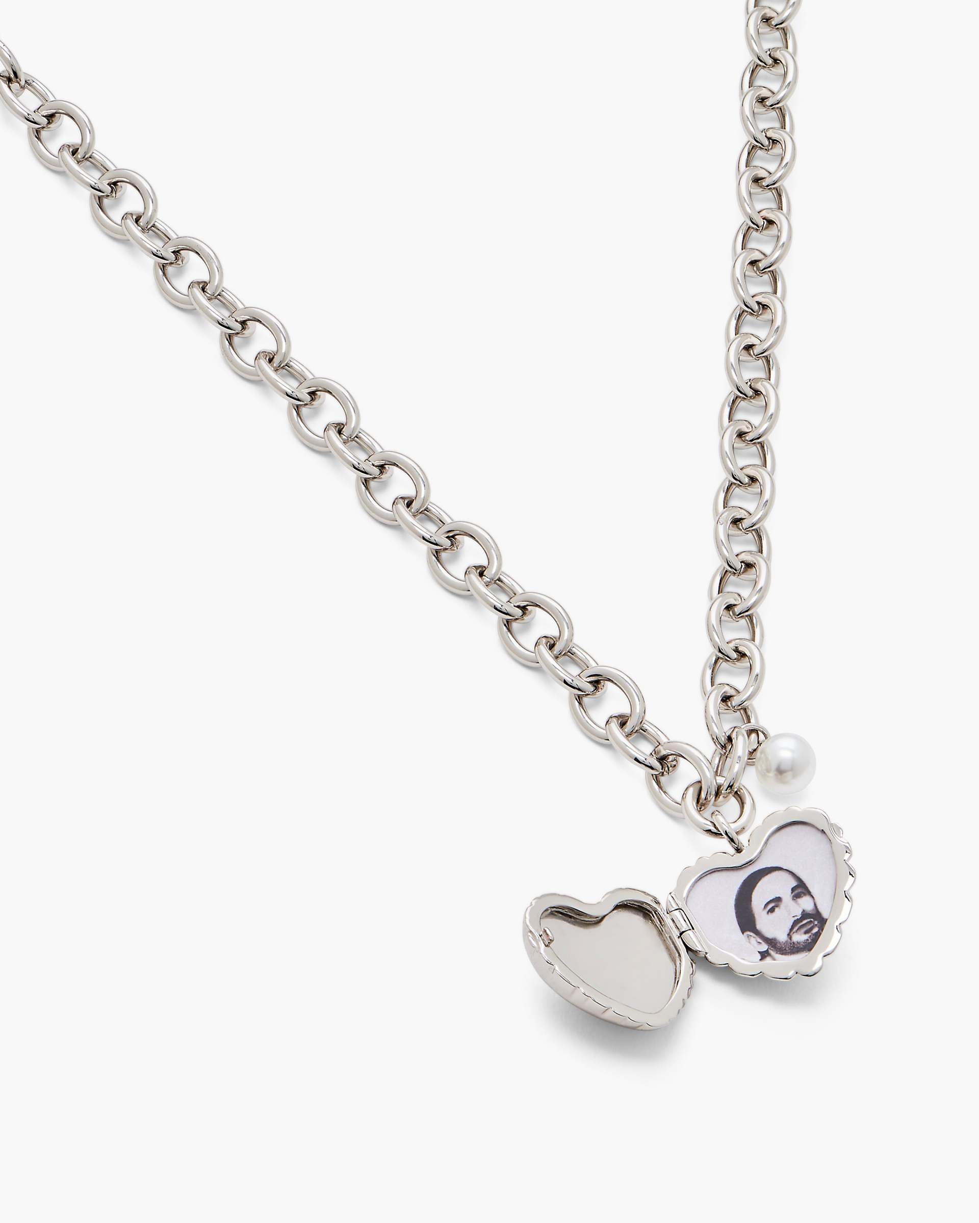Marc Jacobs Marc Jacobs The Heart Balloon Locket Light Antique Silver Light Antique Silver