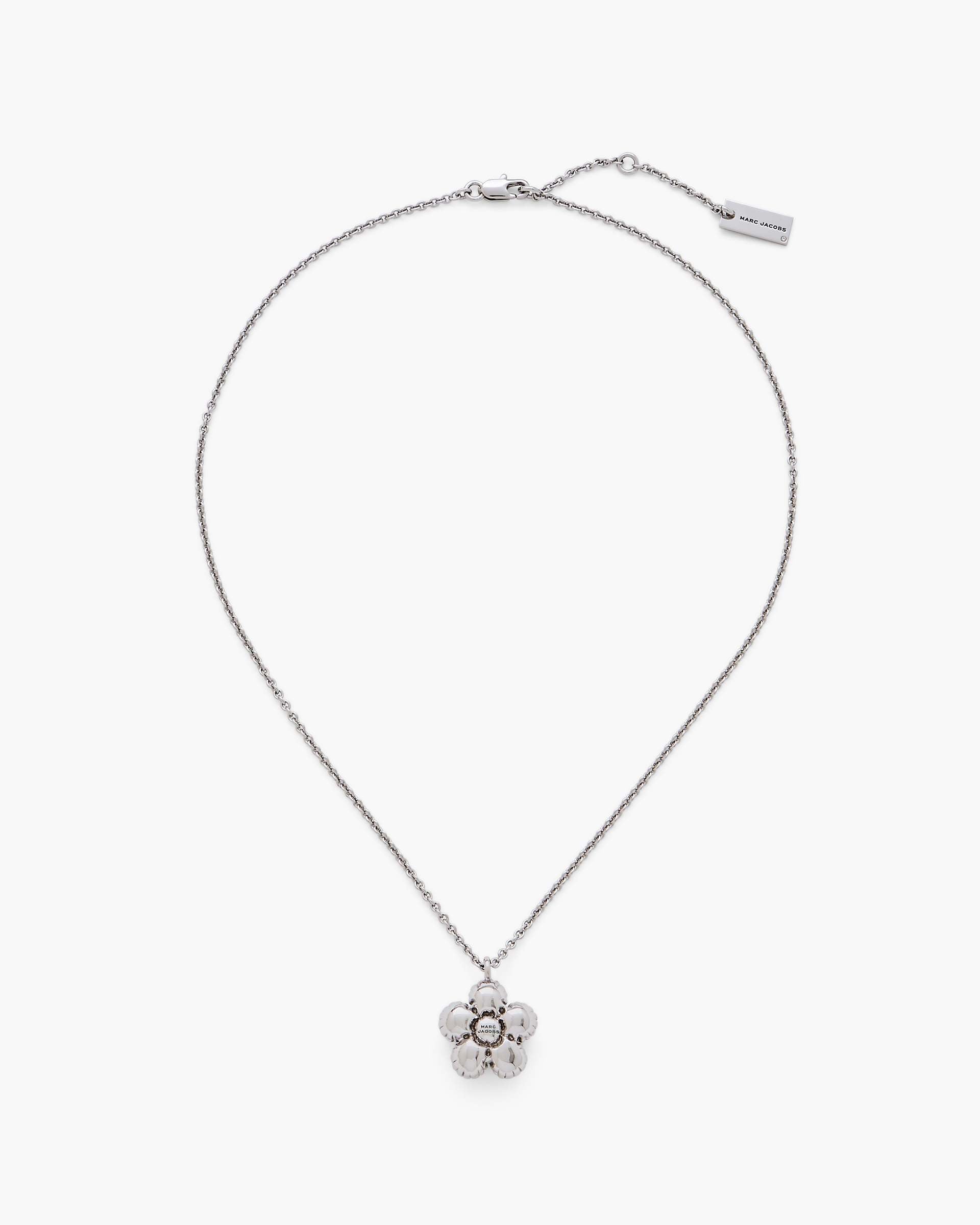 Marc Jacobs Marc Jacobs The Daisy Balloon Necklace Light Antique Silver Light Antique Silver