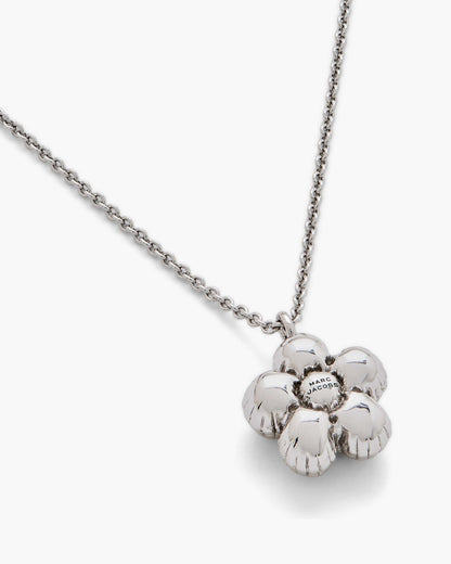 Marc Jacobs Marc Jacobs The Daisy Balloon Necklace Light Antique Silver Light Antique Silver