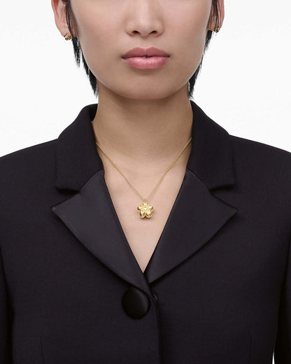 Marc Jacobs Marc Jacobs The Daisy Balloon Necklace Light Antique Gold Light Antique Gold