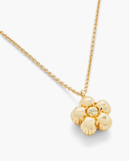 Marc Jacobs Marc Jacobs The Daisy Balloon Necklace Light Antique Gold Light Antique Gold