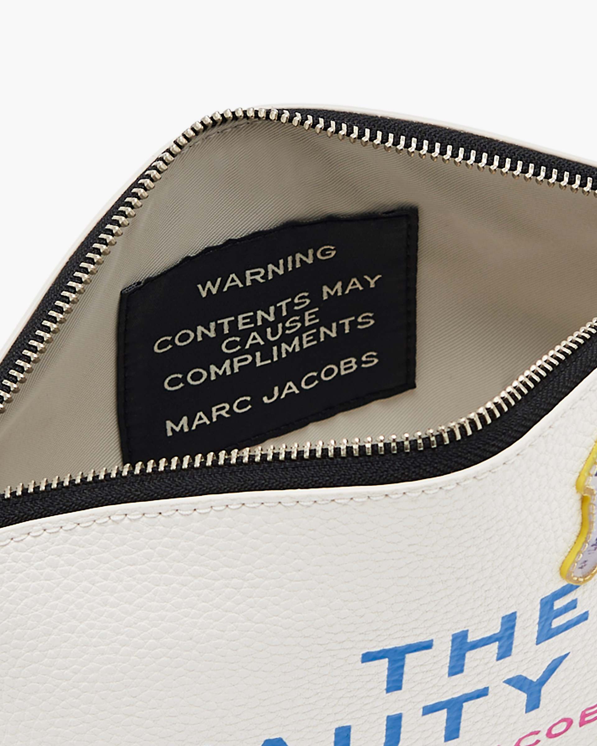 Marc Jacobs Marc Jacobs The Sticker Patch Beauty Bag White Multi White Multi