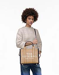 Marc Jacobs The Colorblock Medium Tote Bag Camel Multi