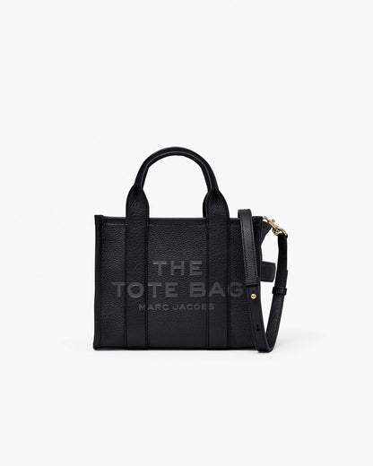 Marc Jacobs Marc Jacobs The Leather Small Tote Bag Black Black