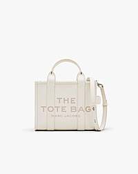 Marc Jacobs The Leather Small Tote Bag Cotton/silver