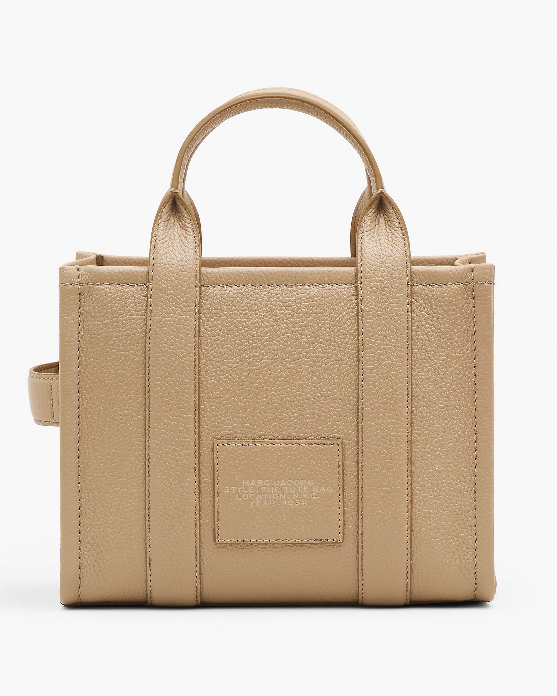 Marc Jacobs Marc Jacobs The Leather Small Tote Bag Camel Camel