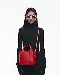 Marc Jacobs The Leather Small Tote Bag True Red