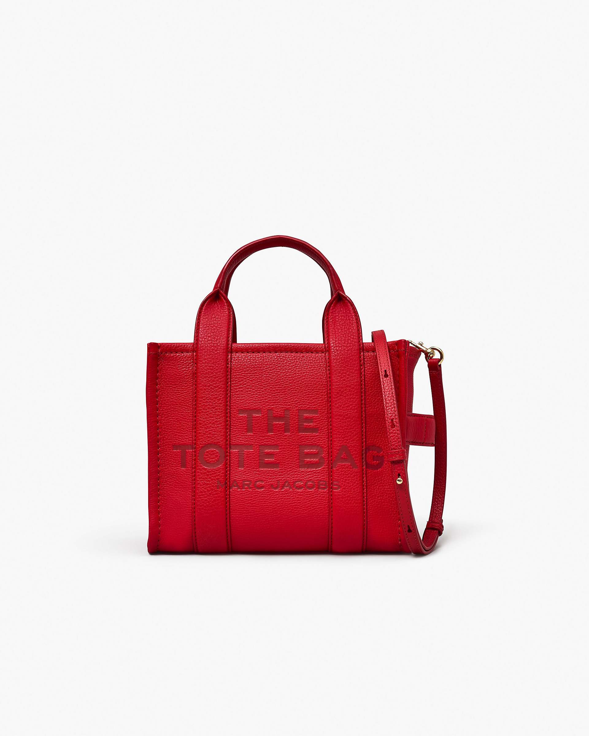 Marc Jacobs Marc Jacobs The Leather Small Tote Bag True Red True Red