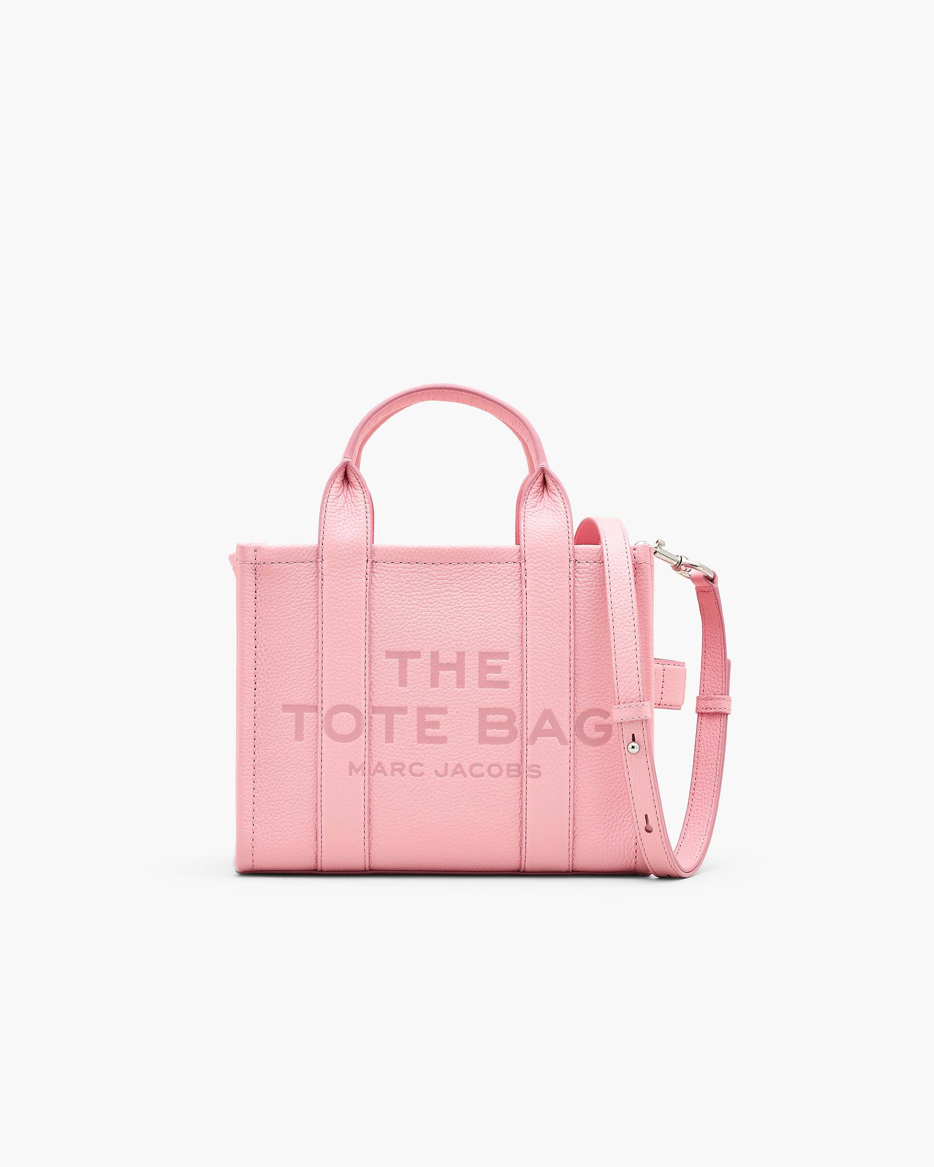Marc Jacobs Marc Jacobs The Leather Small Tote Bag Ribbon Pink Ribbon Pink
