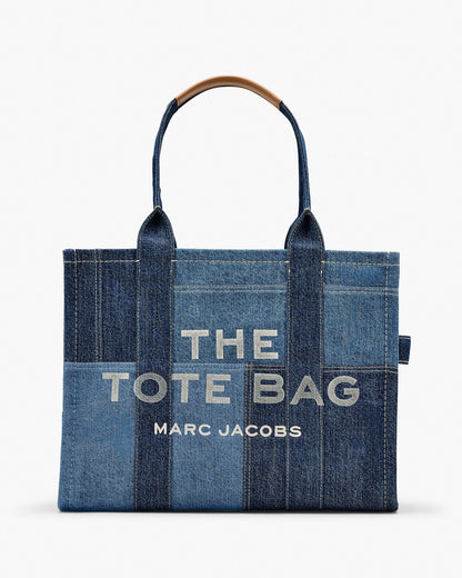 Marc Jacobs Marc Jacobs The Denim Large Tote Bag Blue Denim Blue Denim