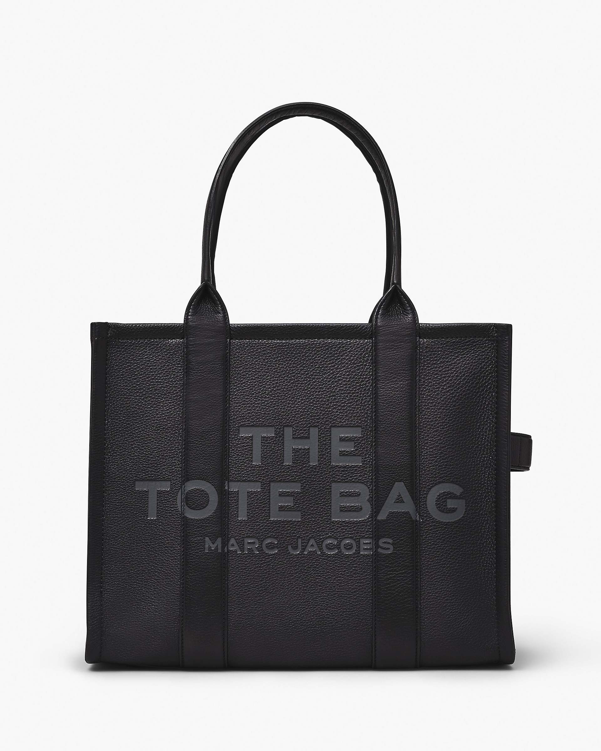 Marc Jacobs Marc Jacobs The Leather Large Tote Bag Black Black