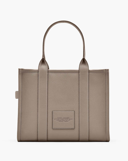 Marc Jacobs Marc Jacobs The Leather Large Tote Bag Cement Cement