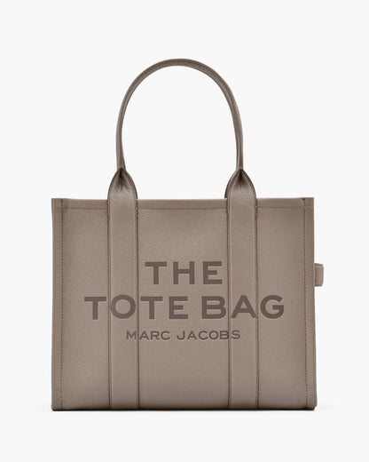 Marc Jacobs Marc Jacobs The Leather Large Tote Bag Cement Cement