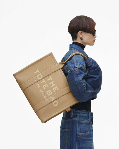 Marc Jacobs Marc Jacobs The Leather Large Tote Bag Camel Camel