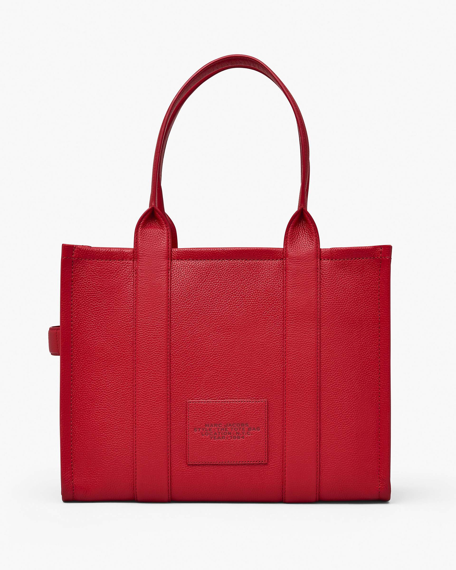 Marc Jacobs Marc Jacobs The Leather Large Tote Bag True Red True Red