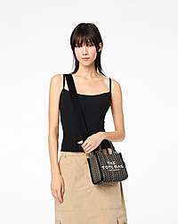 Marc Jacobs The Monogram Crossbody Tote Bag Beige Multi
