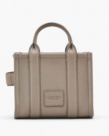 Marc Jacobs Marc Jacobs The Leather Crossbody Tote Bag Cement Cement