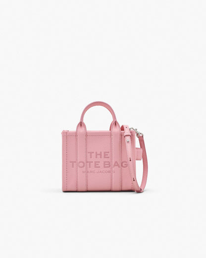 Marc Jacobs Marc Jacobs The Leather Crossbody Tote Bag Ribbon Pink Ribbon Pink