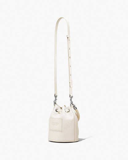 Marc Jacobs Marc Jacobs The Leather Bucket Bag Cotton/Silver Cotton/silver