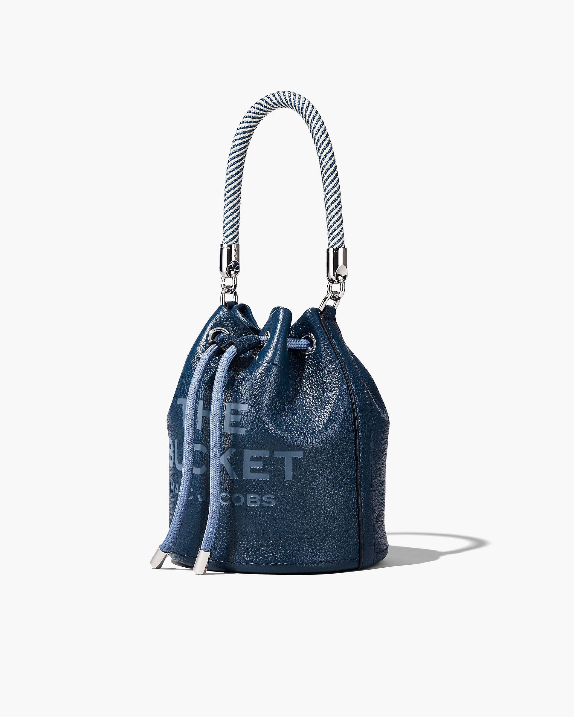 Marc Jacobs Marc Jacobs The Leather Bucket Bag Blue Sea Blue Sea