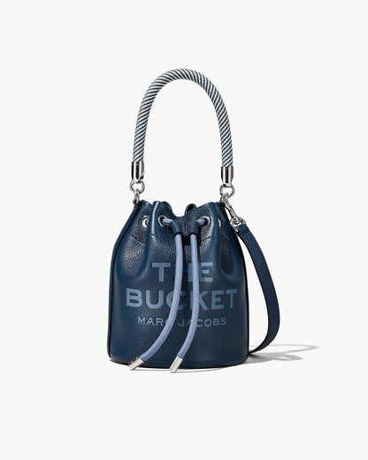 Marc Jacobs Marc Jacobs The Leather Bucket Bag Blue Sea Blue Sea