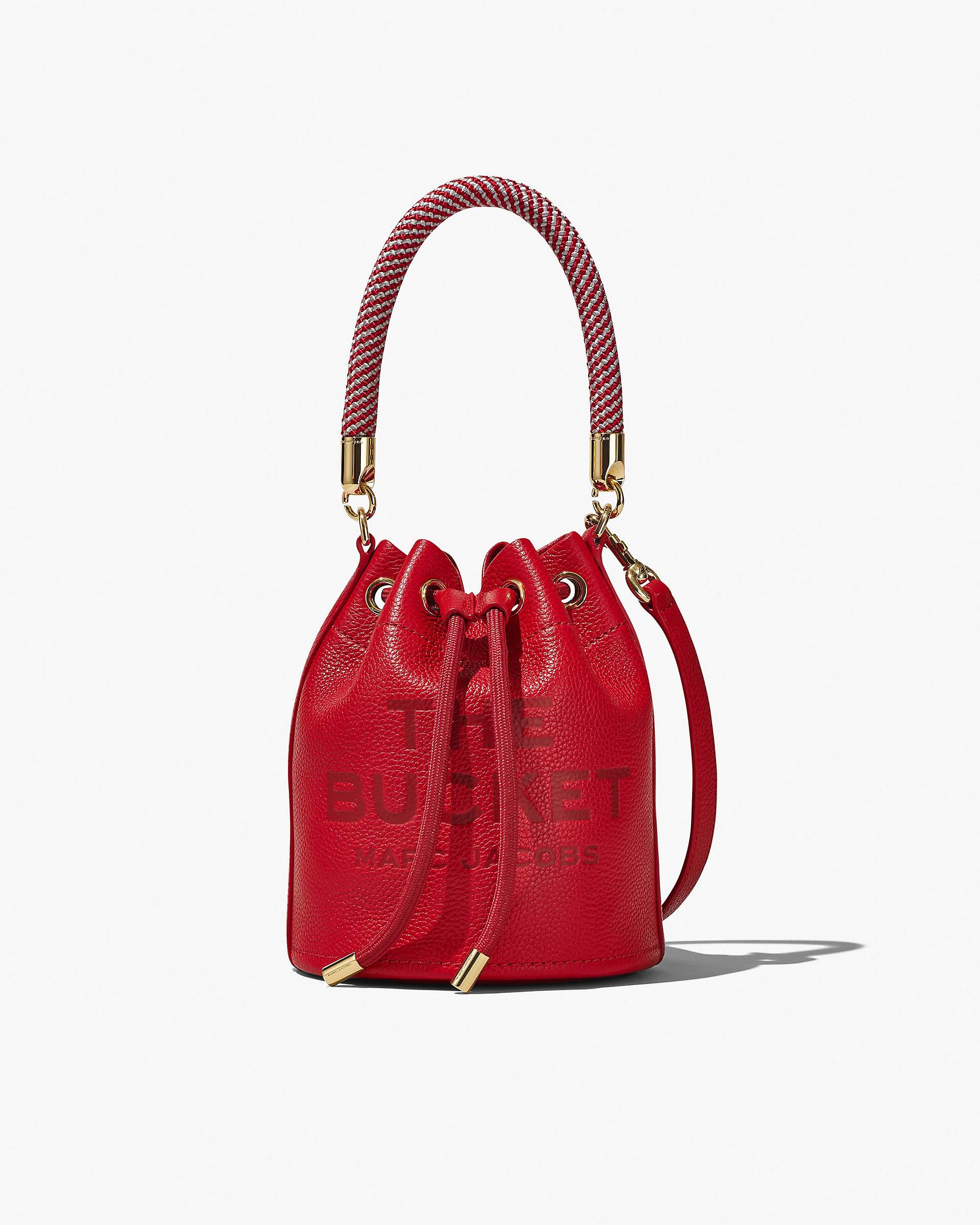 Marc Jacobs Marc Jacobs The Leather Bucket Bag True Red True Red