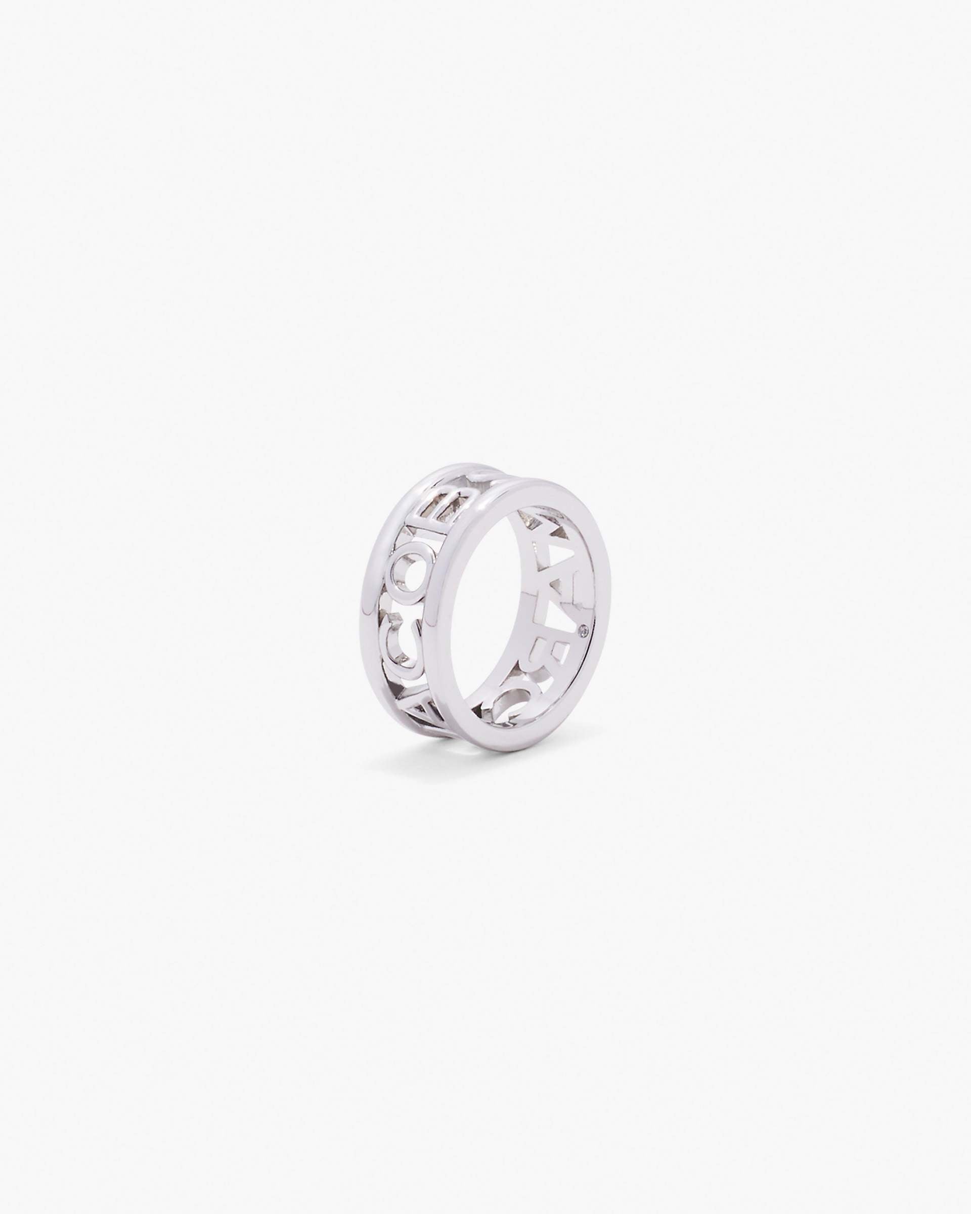 Marc Jacobs Marc Jacobs The Monogram Ring Silver Silver
