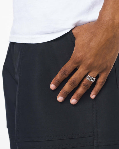 Marc Jacobs Marc Jacobs The Monogram Ring Silver Silver