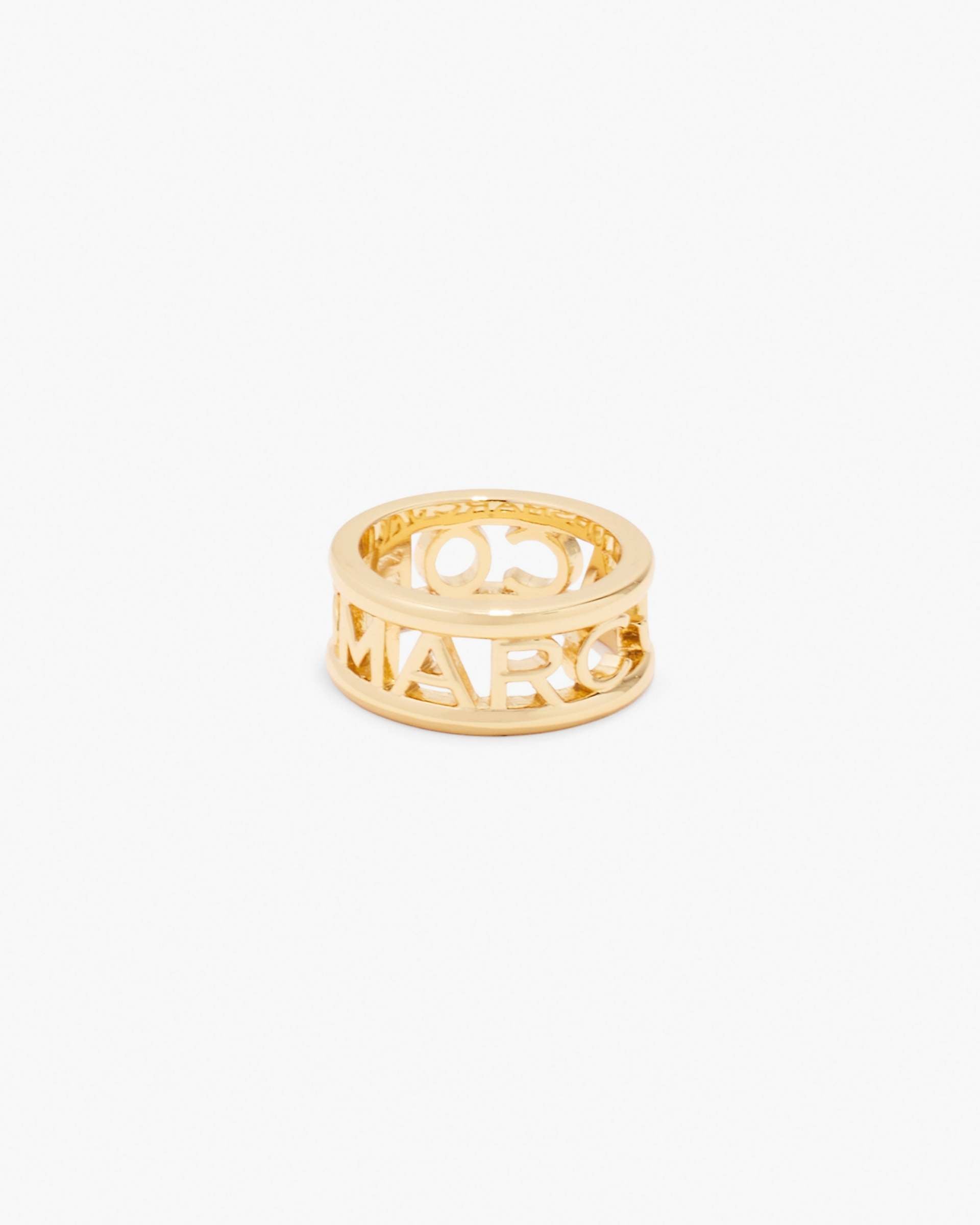 Marc Jacobs Marc Jacobs The Monogram Ring Gold Gold