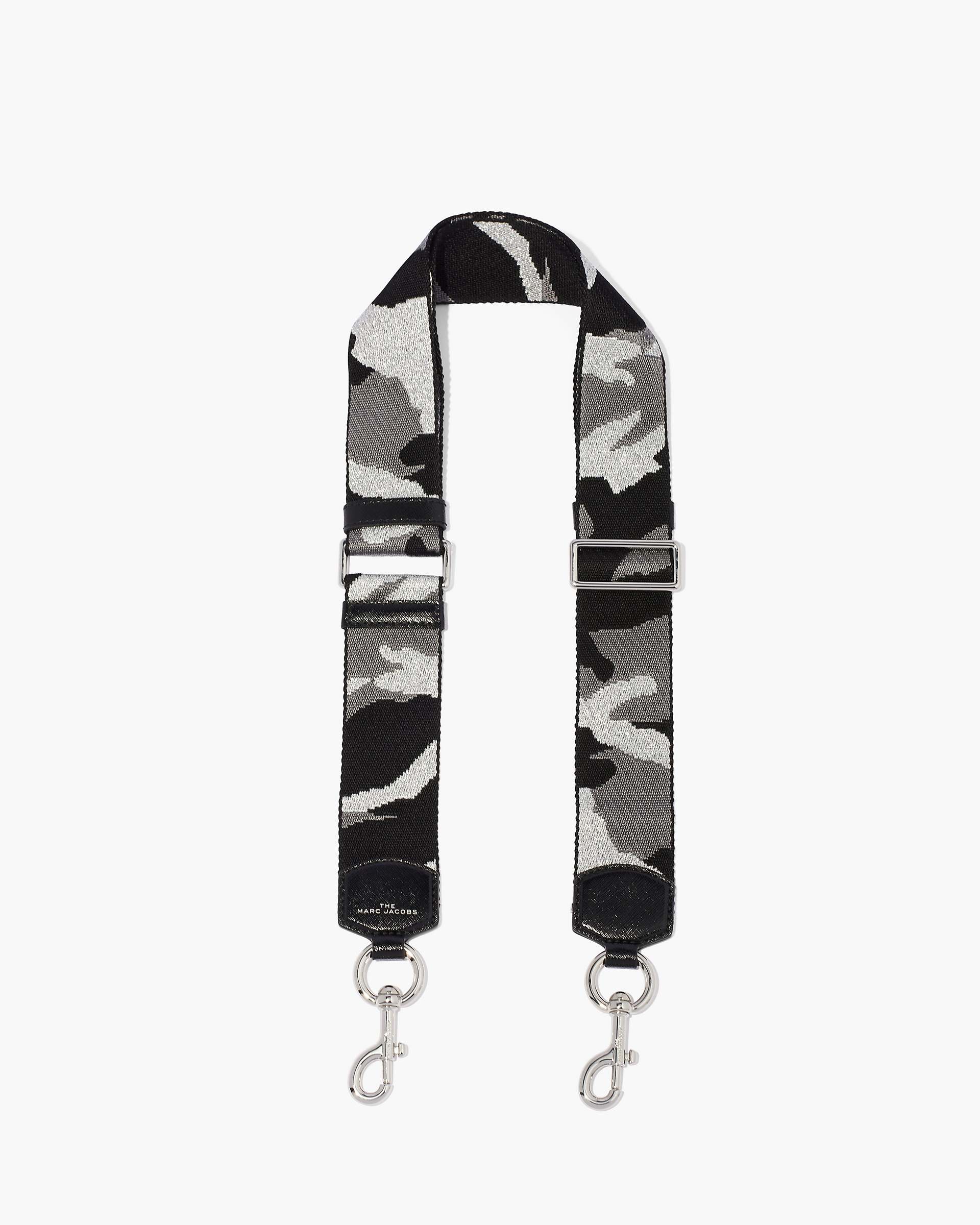 Marc Jacobs Marc Jacobs The Camo Webbing Strap Grey/Black/Nickel Grey/black/nickel