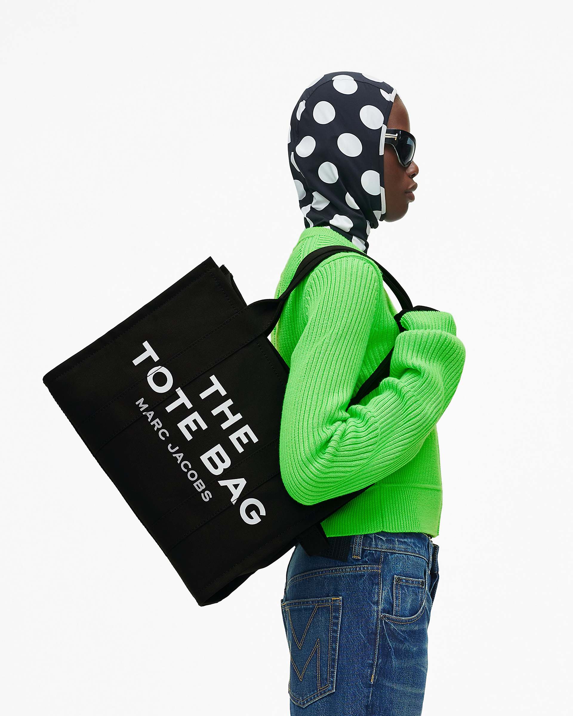 Marc Jacobs Marc Jacobs The Canvas Large Tote Bag Black Black