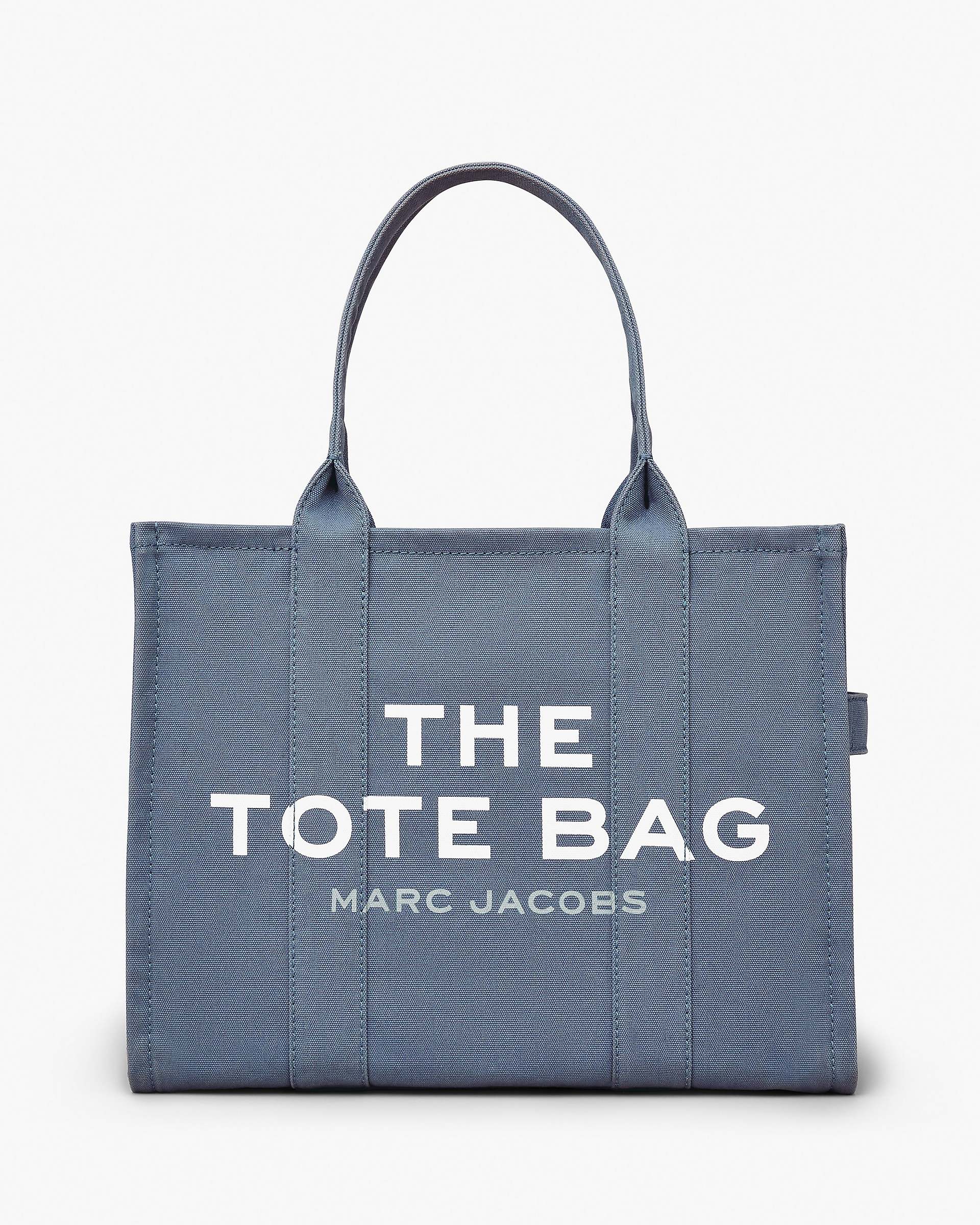 Marc Jacobs Marc Jacobs The Canvas Large Tote Bag Blue Shadow Blue Shadow