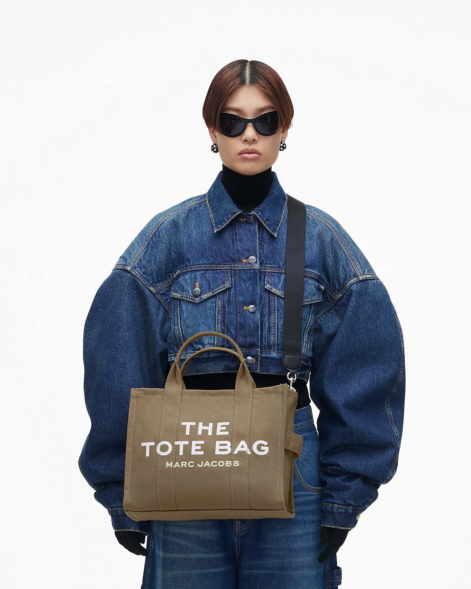 Marc Jacobs Marc Jacobs The Canvas Medium Tote Bag Slate Green Slate Green