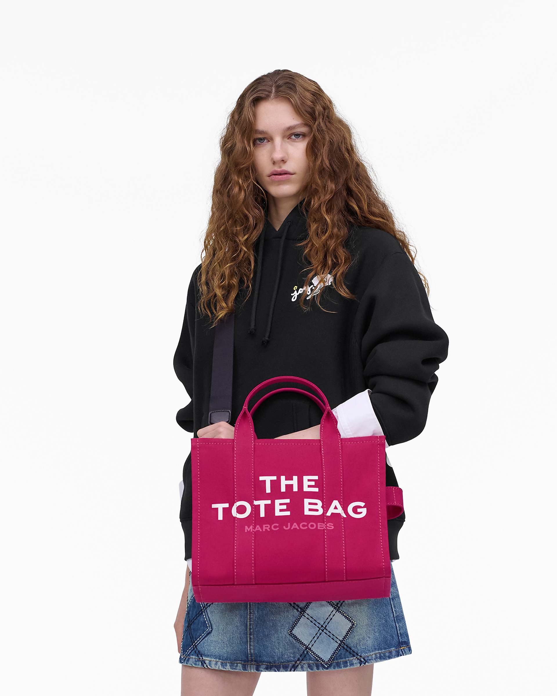 Marc Jacobs Marc Jacobs The Canvas Medium Tote Bag Raspberry Pink Raspberry Pink