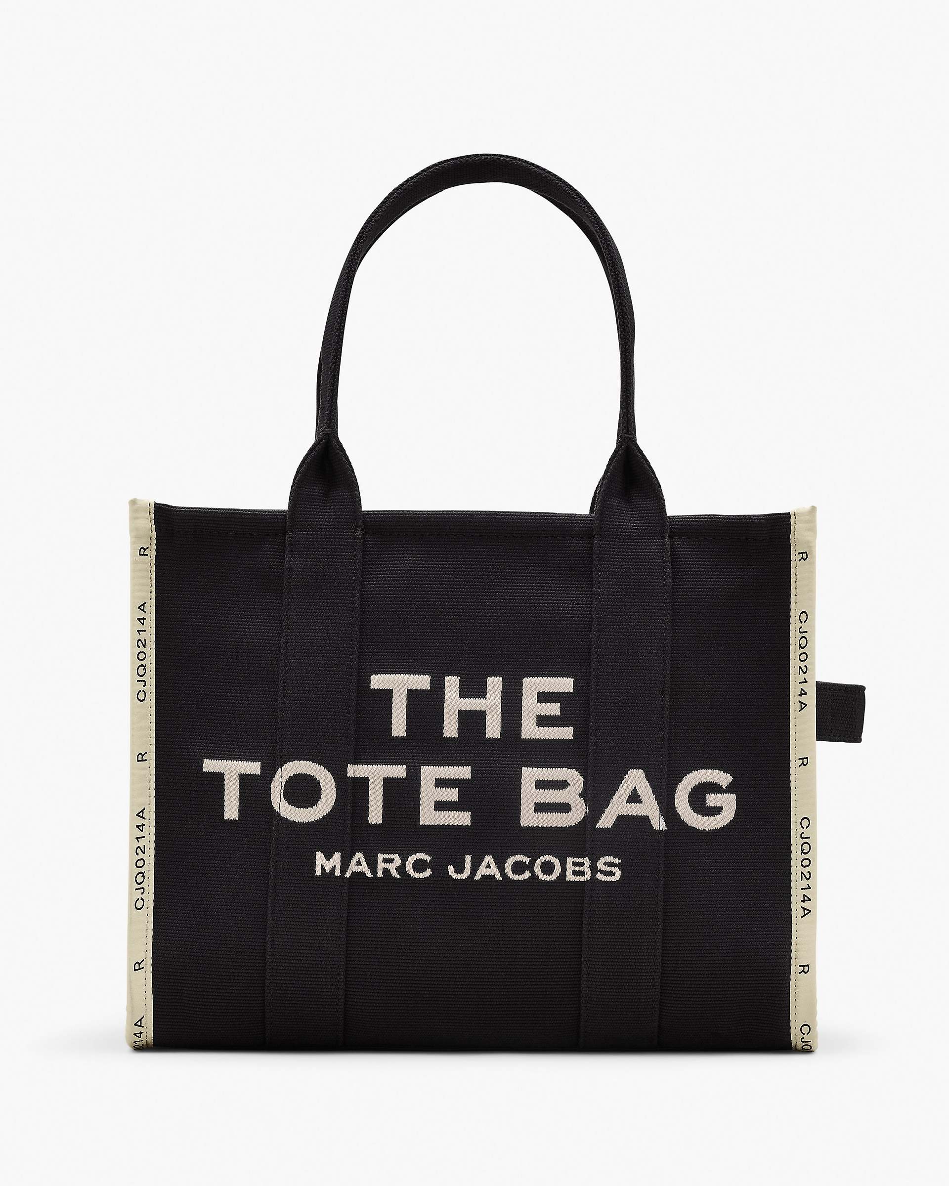 Marc Jacobs Marc Jacobs The Jacquard Large Tote Bag Black Black