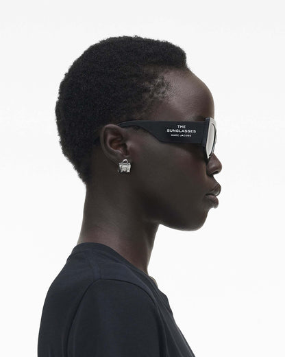 Marc Jacobs Marc Jacobs The Square Cat Eye Sunglasses Black Black