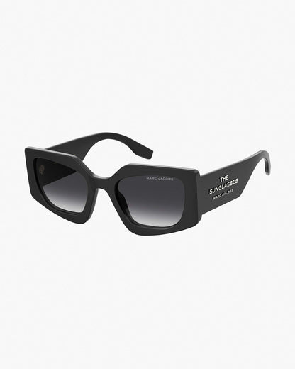Marc Jacobs Marc Jacobs The Square Cat Eye Sunglasses Black Black