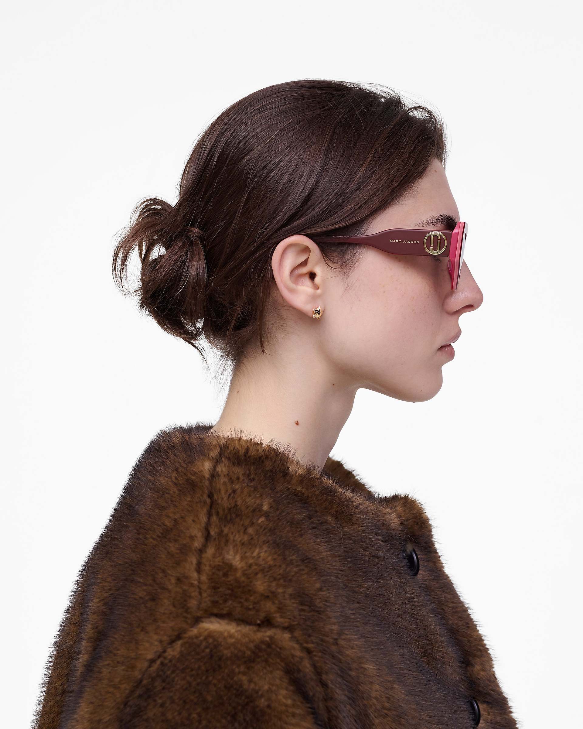 Marc Jacobs Marc Jacobs The J Marc Cat Eye Sunglasses Red/Pink Red/pink