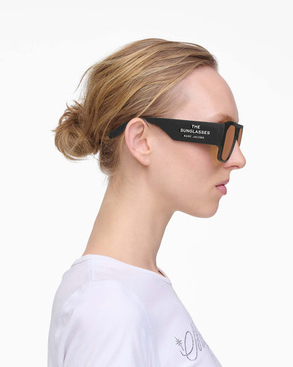 Marc Jacobs Marc Jacobs The Pilot Sunglasses Black Black