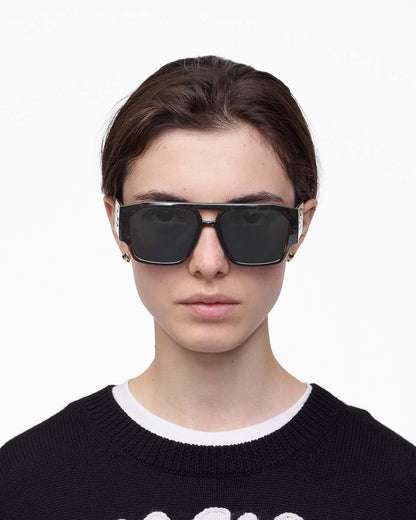 Marc Jacobs Marc Jacobs The Pilot Sunglasses Havana Havana