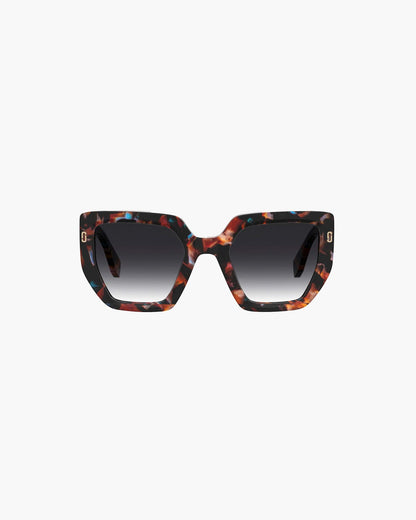 Marc Jacobs Marc Jacobs The J Marc Square Sunglasses Havana Multi Havana Multi