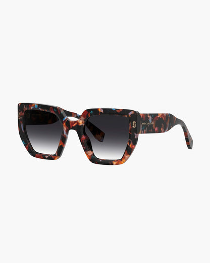 Marc Jacobs Marc Jacobs The J Marc Square Sunglasses Havana Multi Havana Multi