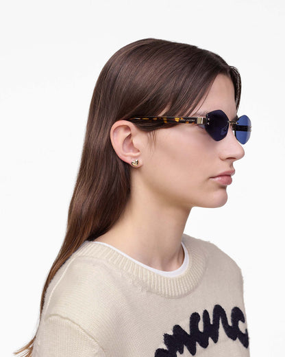 Marc Jacobs Marc Jacobs The Chain Sunglasses Gold Gold