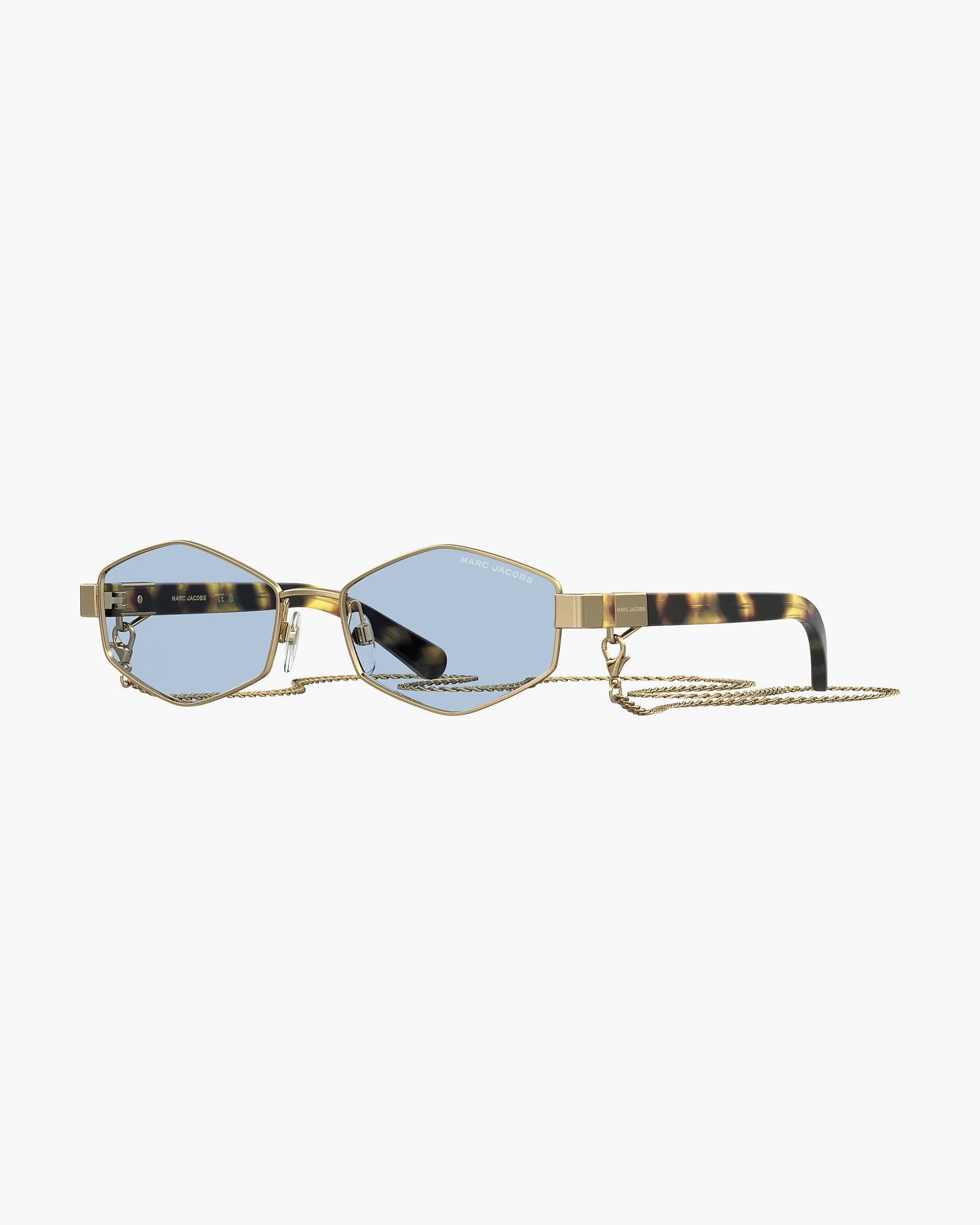 Marc Jacobs Marc Jacobs The Chain Sunglasses Gold Gold