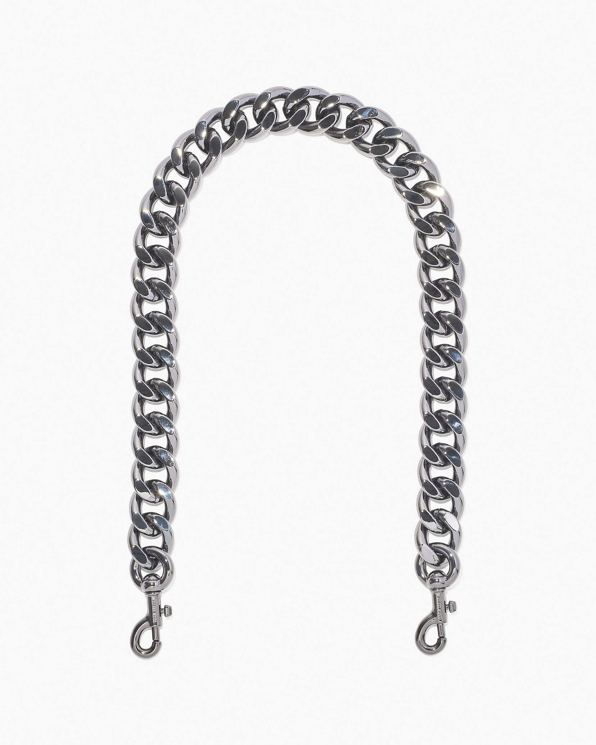 Marc Jacobs Marc Jacobs The Chainlink Shoulder Strap Gunmetal Gunmetal