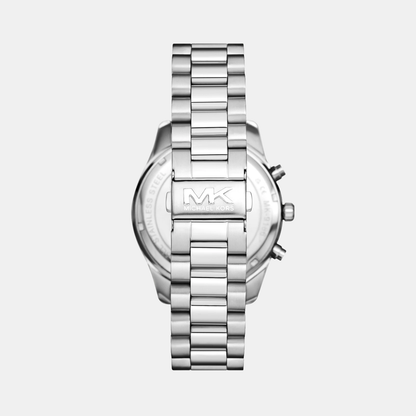 Michael Kors Lexington Men Quartz Black Dial Chronograph Stainless Steel Watch Mk1091Set